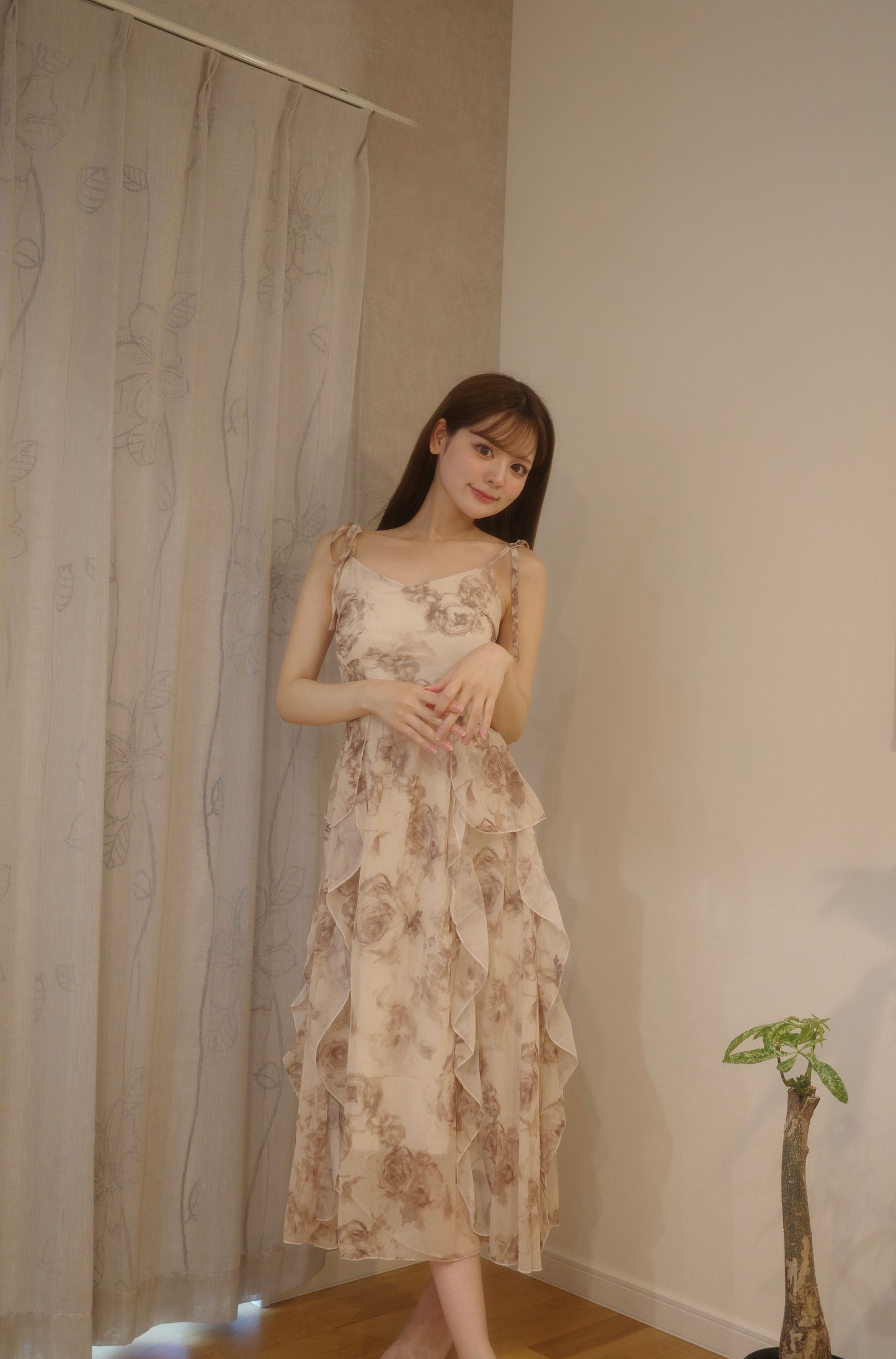 【produced by momo】フェアリーラックルロングワンピース