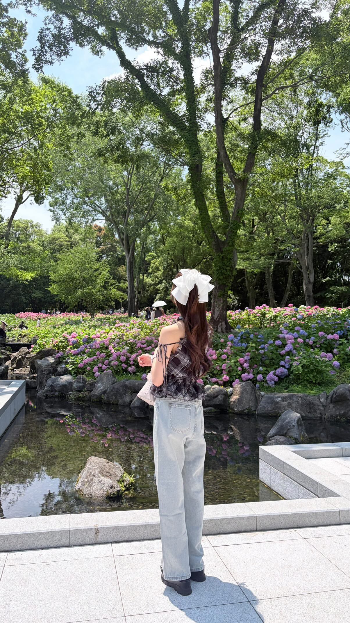 【produced by mona】ビジューワイドパンツ