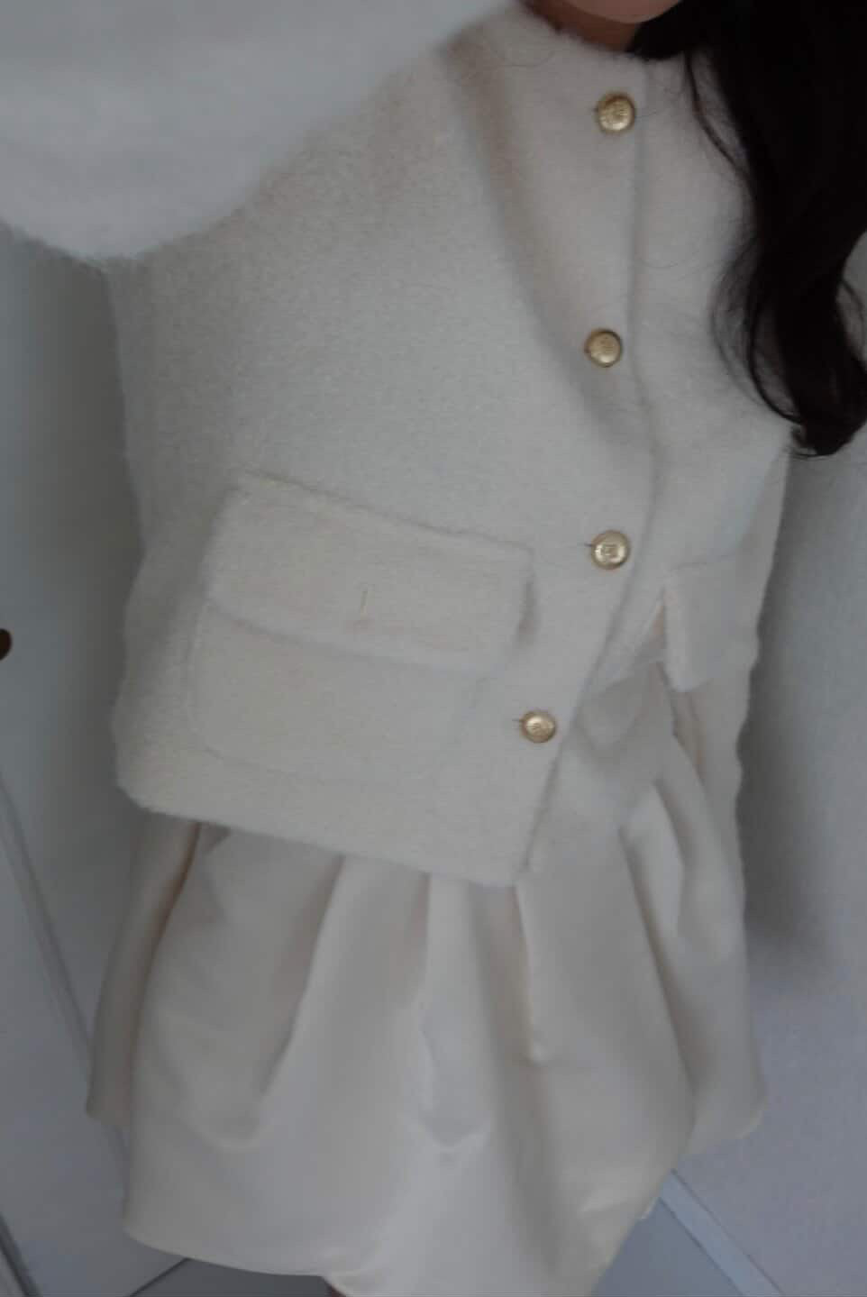 [produced by konomi] ホワイトボアジャケット