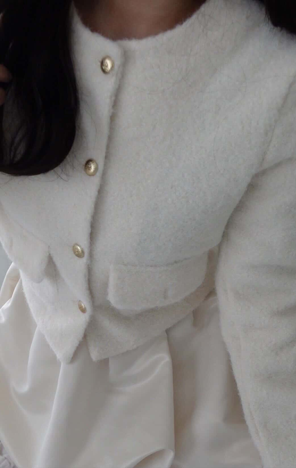 [produced by konomi] ホワイトボアジャケット