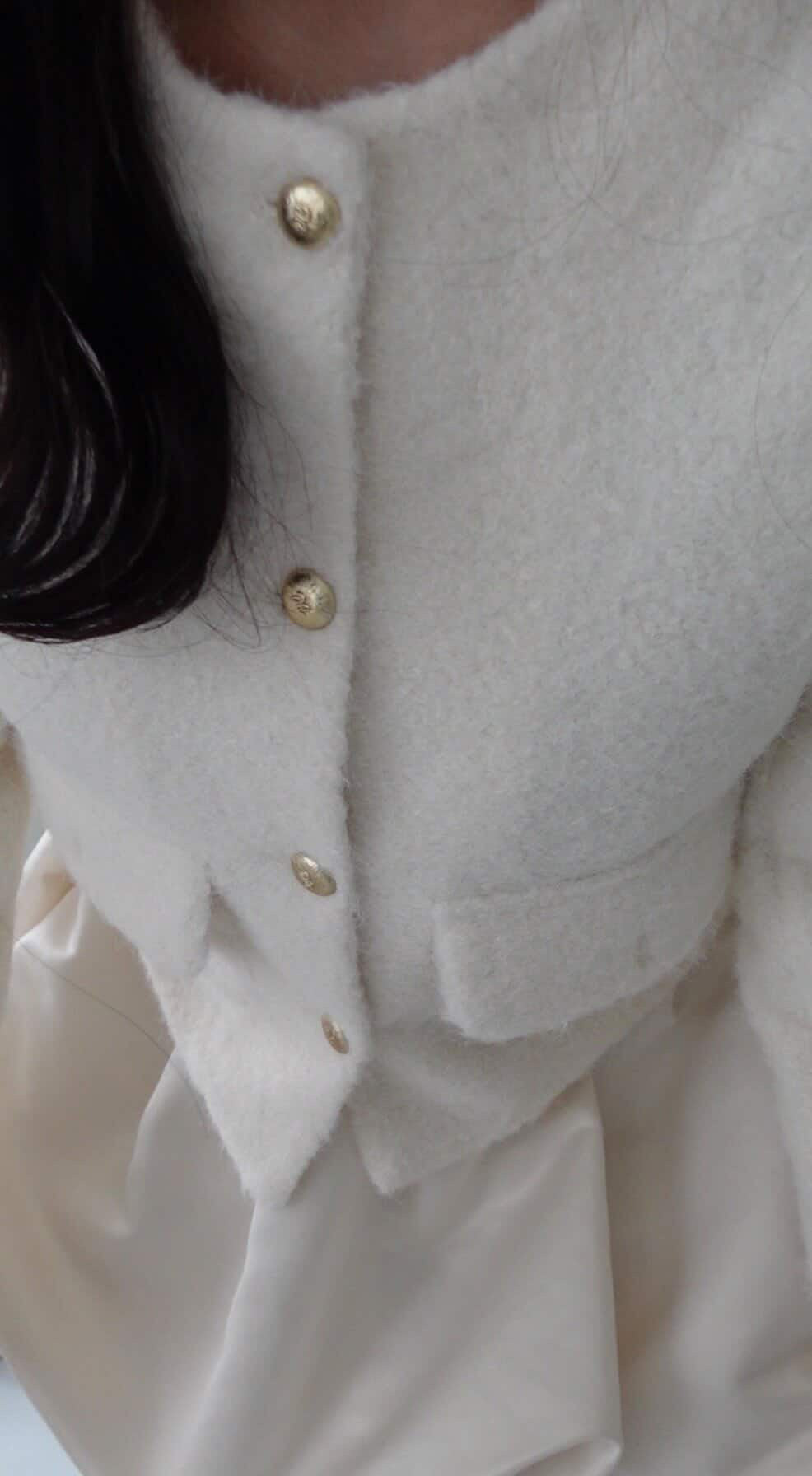 [produced by konomi] ホワイトボアジャケット