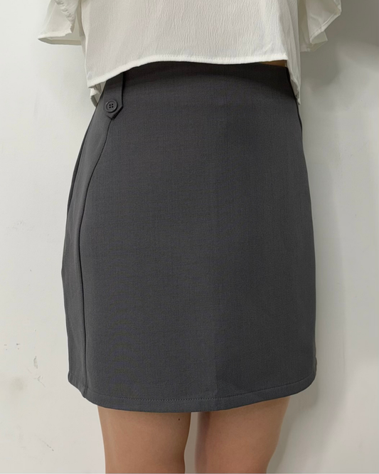 インパン付き ハイウエスト ミニスカート