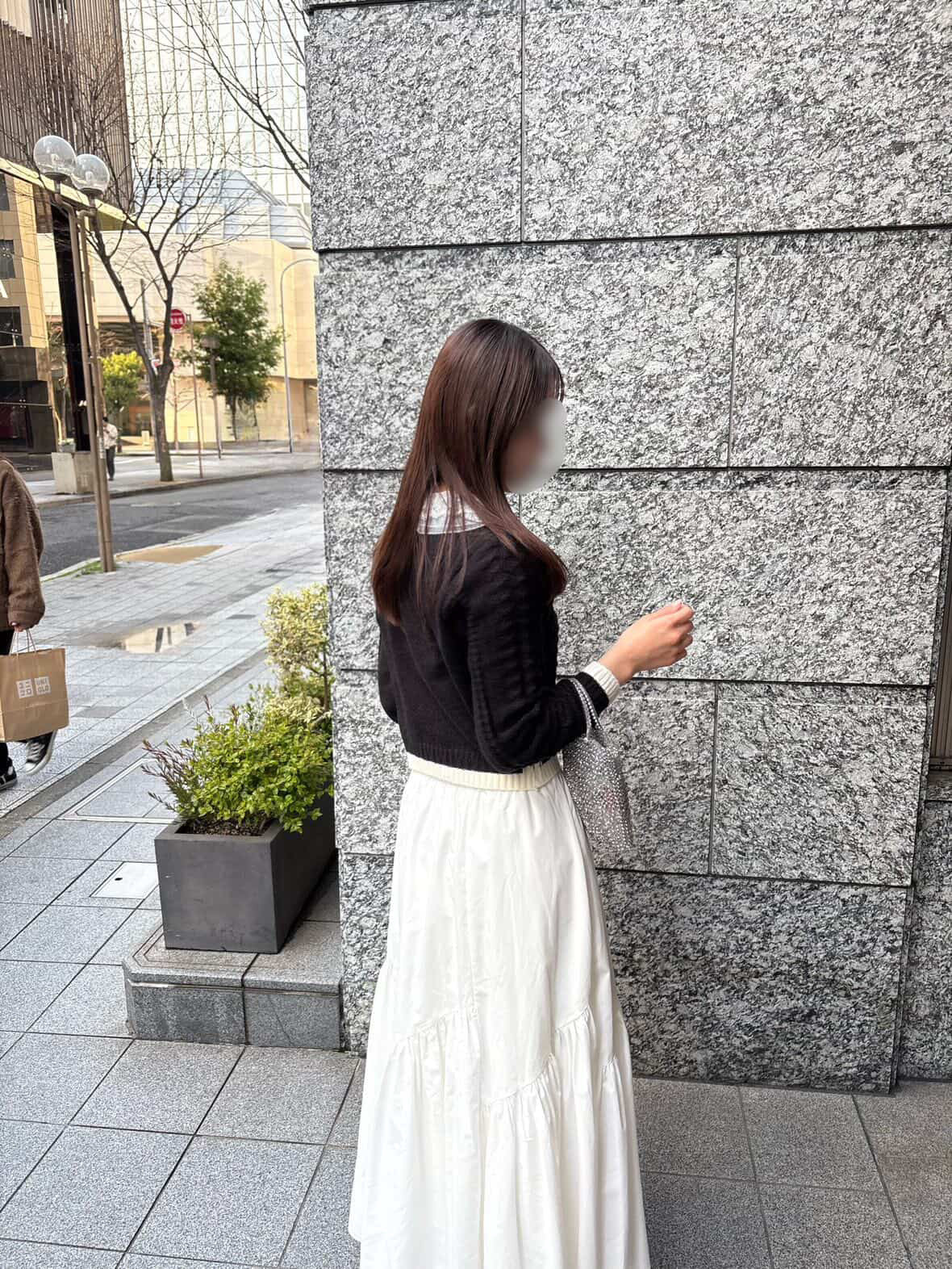 [produced by riri] バイカラーレディカーディガン