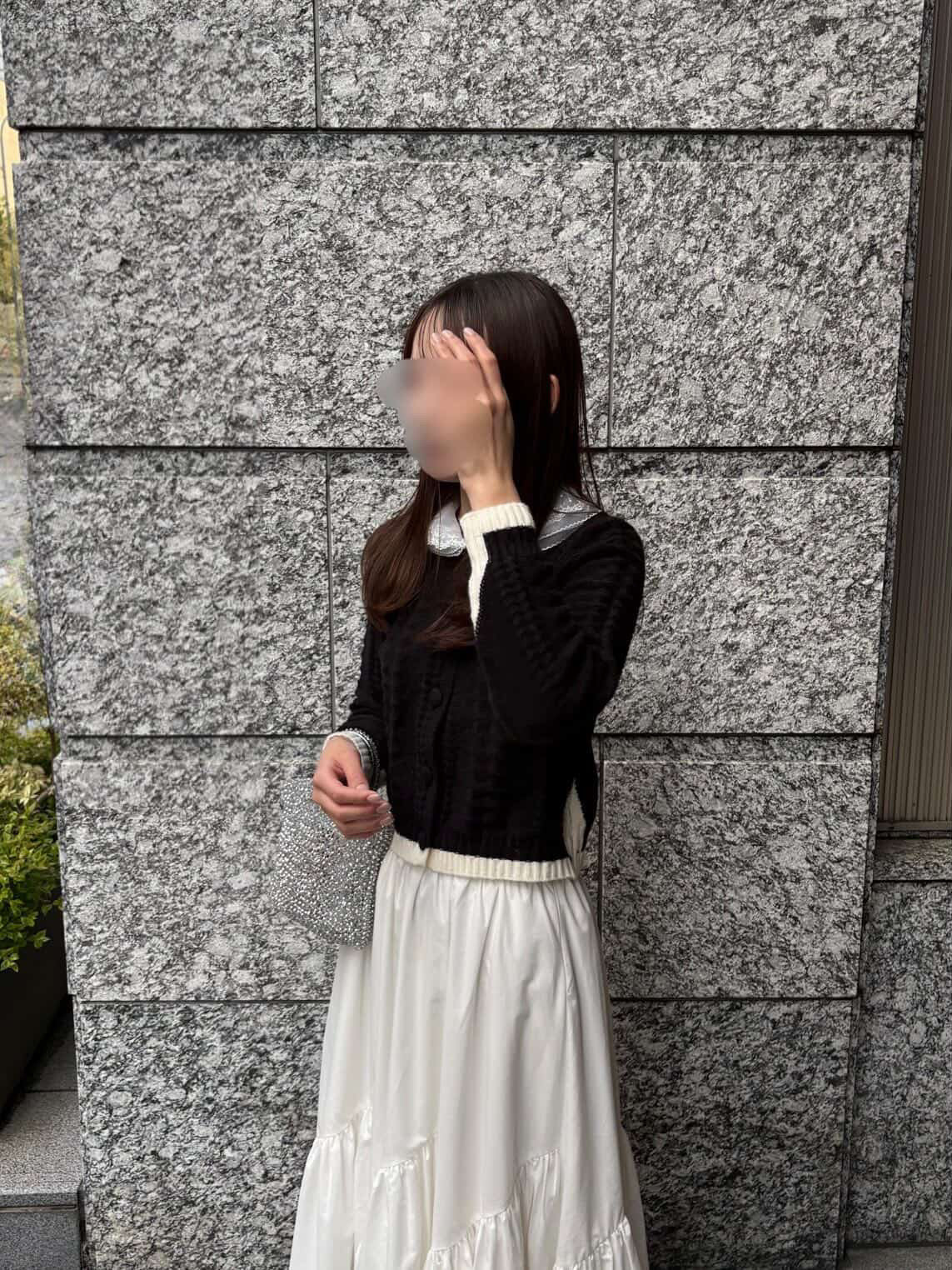 [produced by riri] バイカラーレディカーディガン