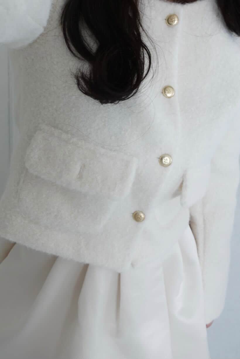 [produced by konomi] ホワイトボアジャケット