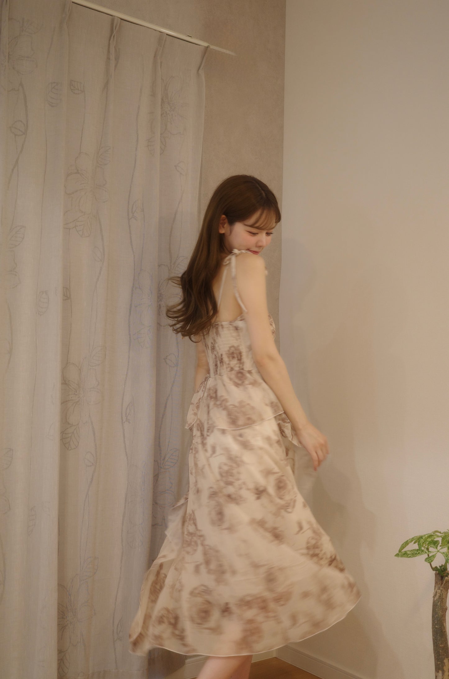 【produced by momo】フェアリーラックルロングワンピース