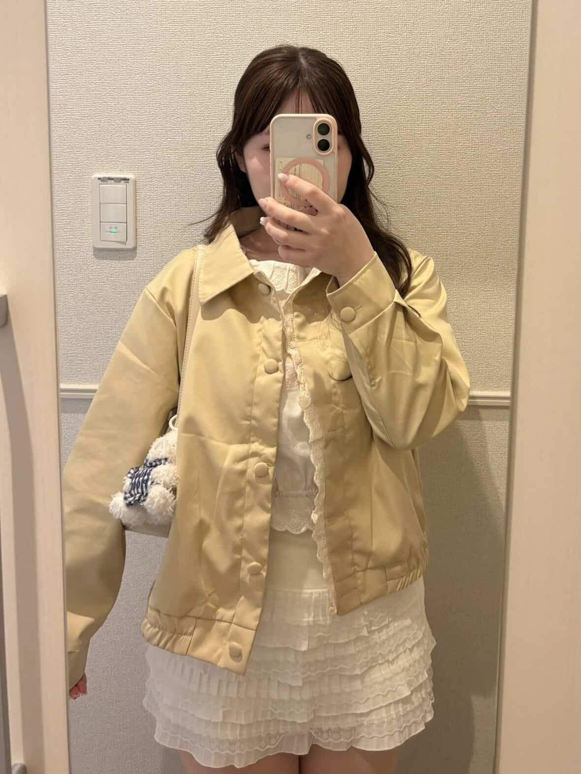 [produced by ゆづき]レースティアードミニスカート