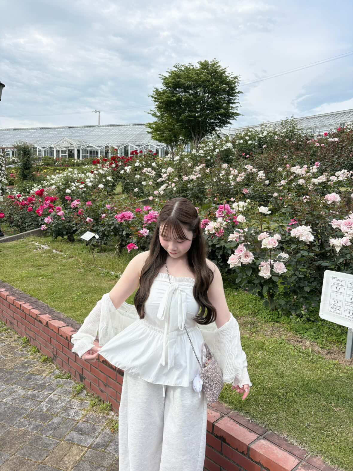 [produced by ゆづき] フリルベアペプラムトップス