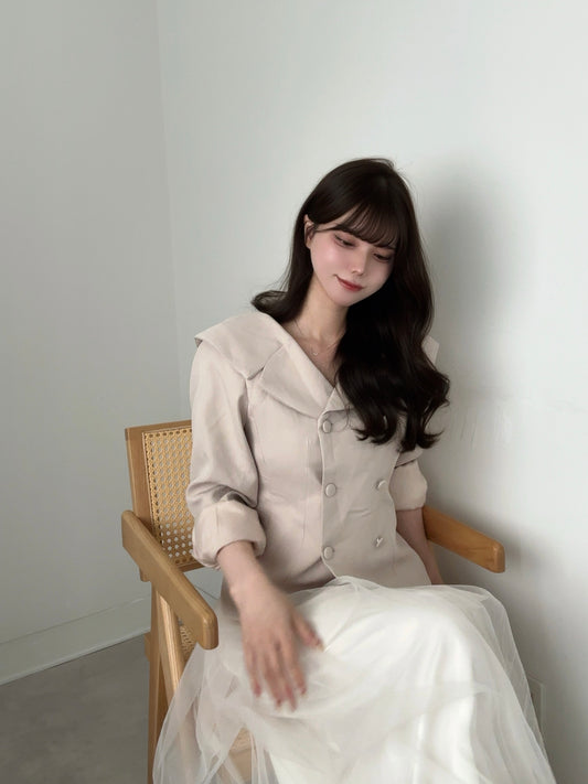 【produced by ayumi】ダブルブレストブレザー