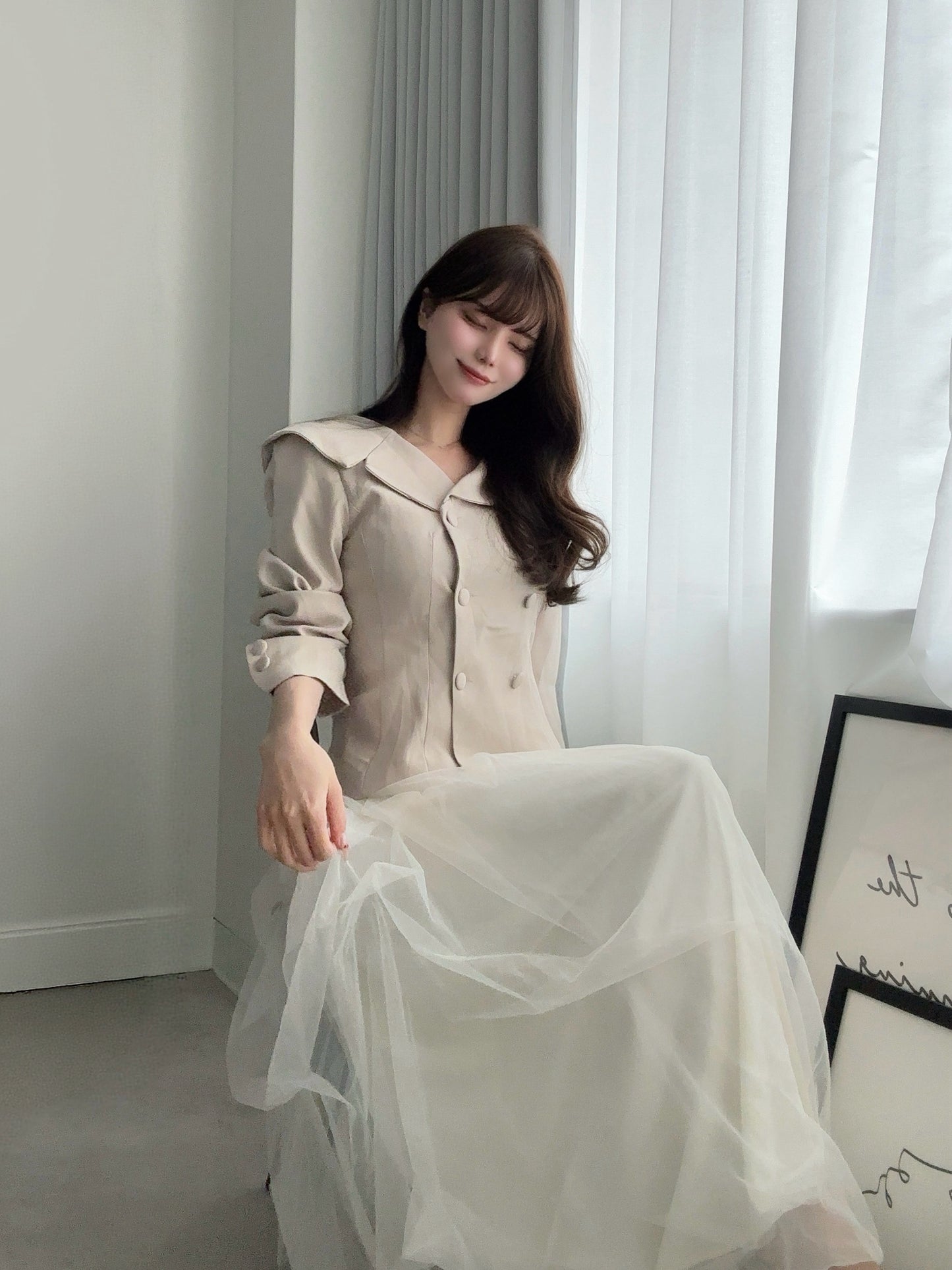 【produced by ayumi】ダブルブレストブレザー